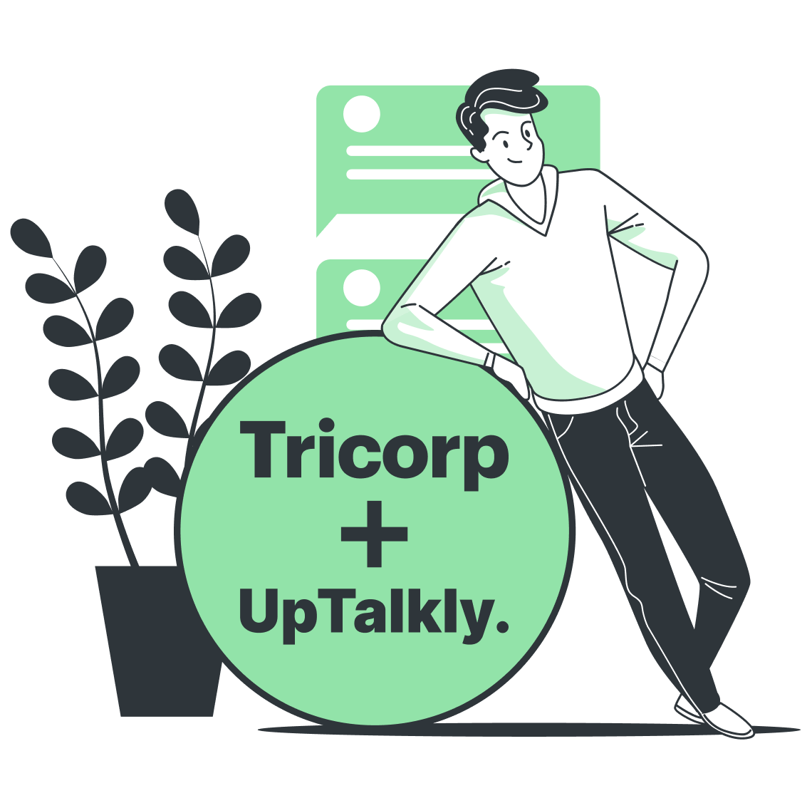 Tricorp + UpTalkly